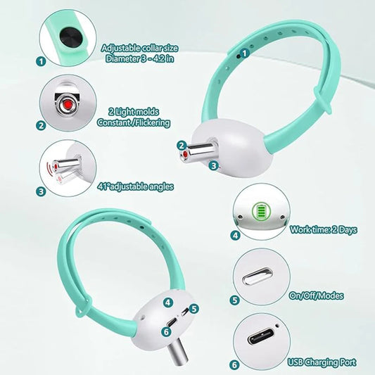 The Zoomie-Matic: Your Cat's Automatic Laser Tag Collar 🚀