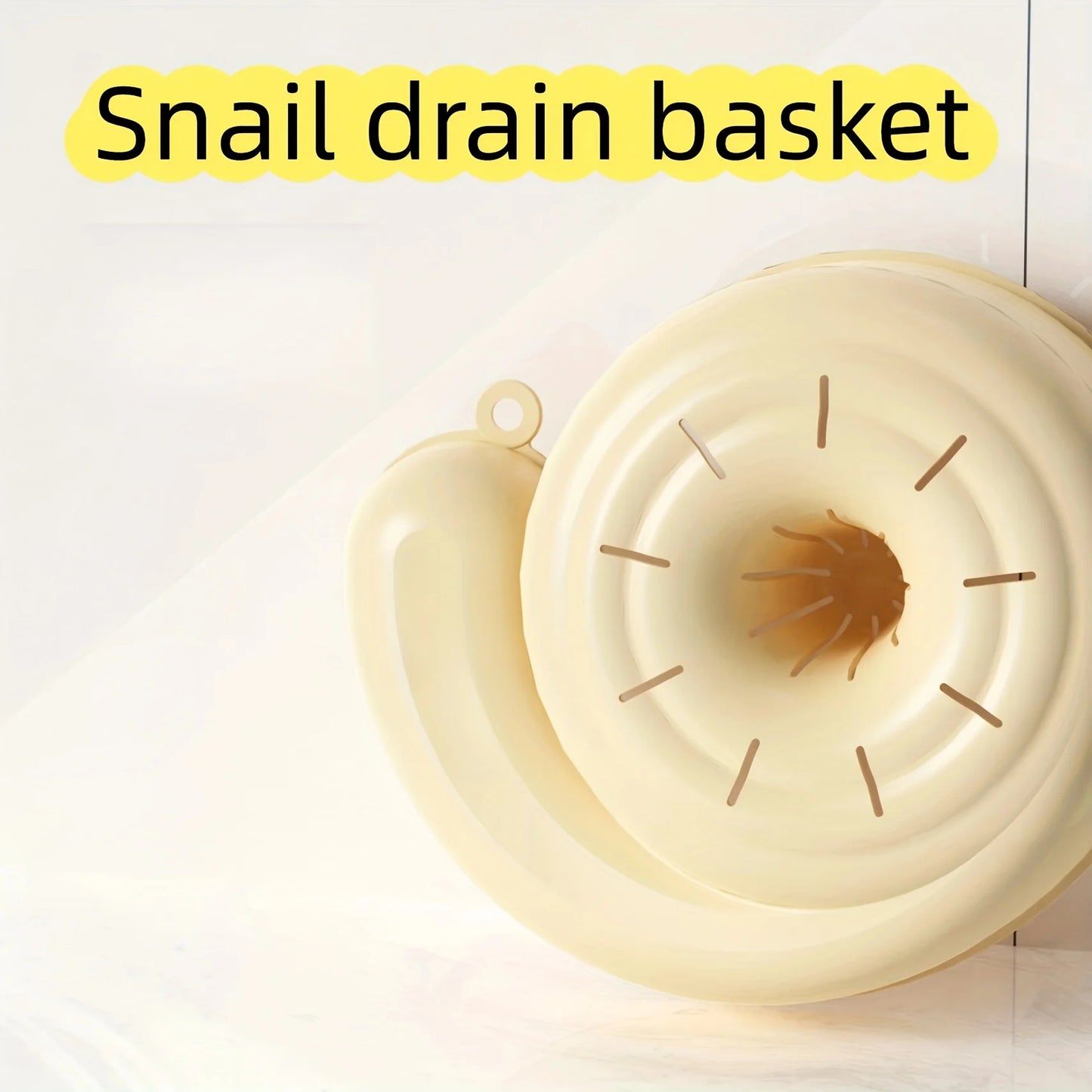 The "Snail-Buddy": Your Sink's Adorable, Self-Draining Sidekick