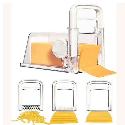 The "Chees-guillotine" Your 3-in-1 Airtight Slicer & Freshness Vault