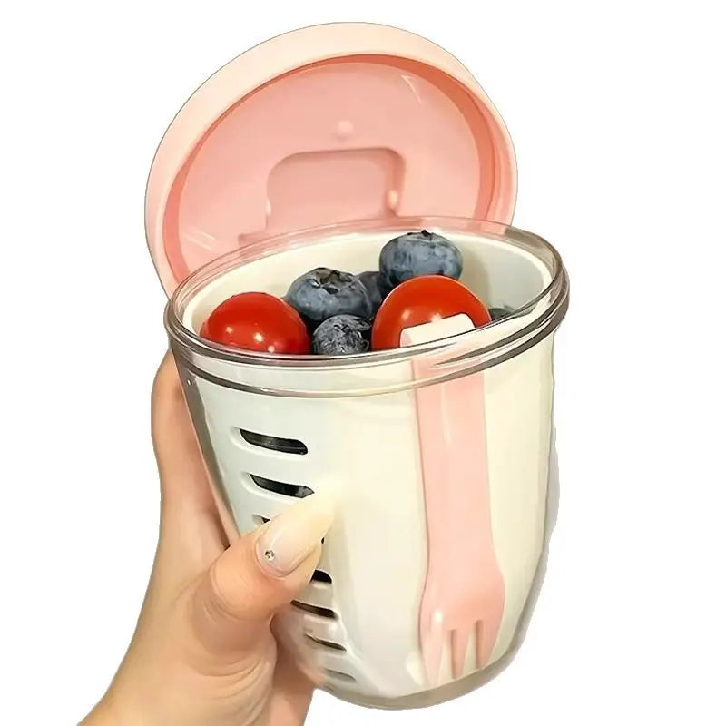 The "Anti-Soggy" Snack Pod: Your 3-in-1 Wash, Store & Go Fruit Vault