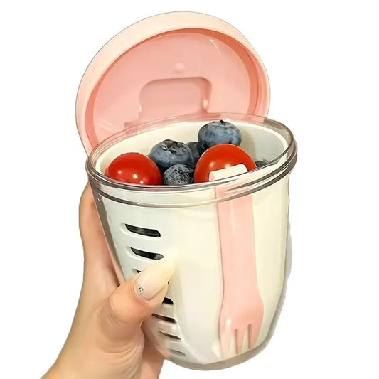 The "Anti-Soggy" Snack Pod: Your 3-in-1 Wash, Store & Go Fruit Vault