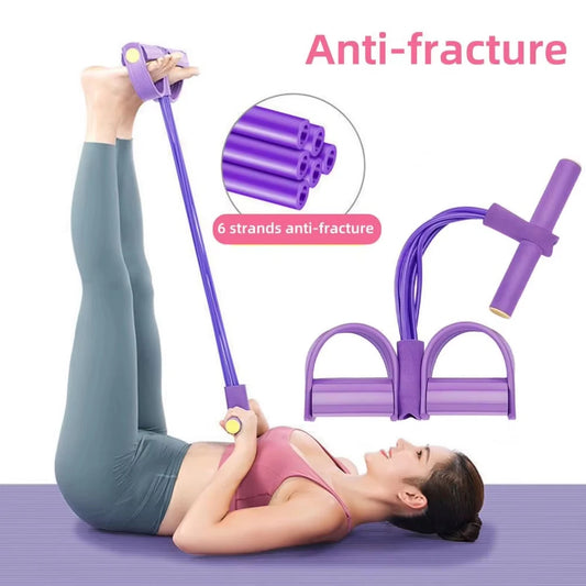 The 6-Tube "Core Crusher": Your Full-Body Portable Gym