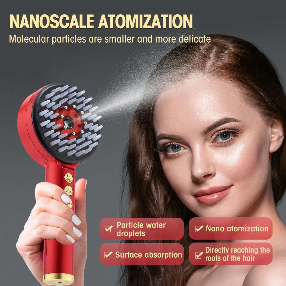 The "Follicle Feeder": Your 3-in-1 Red Light Scalp Spa & Serum Injector