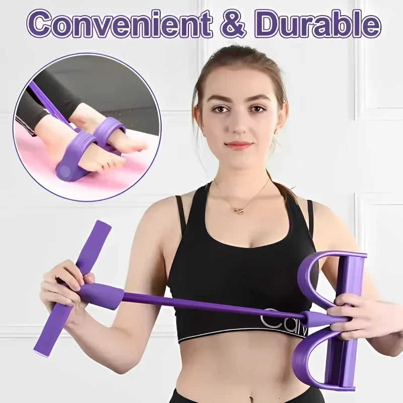 The 6-Tube "Core Crusher": Your Full-Body Portable Gym