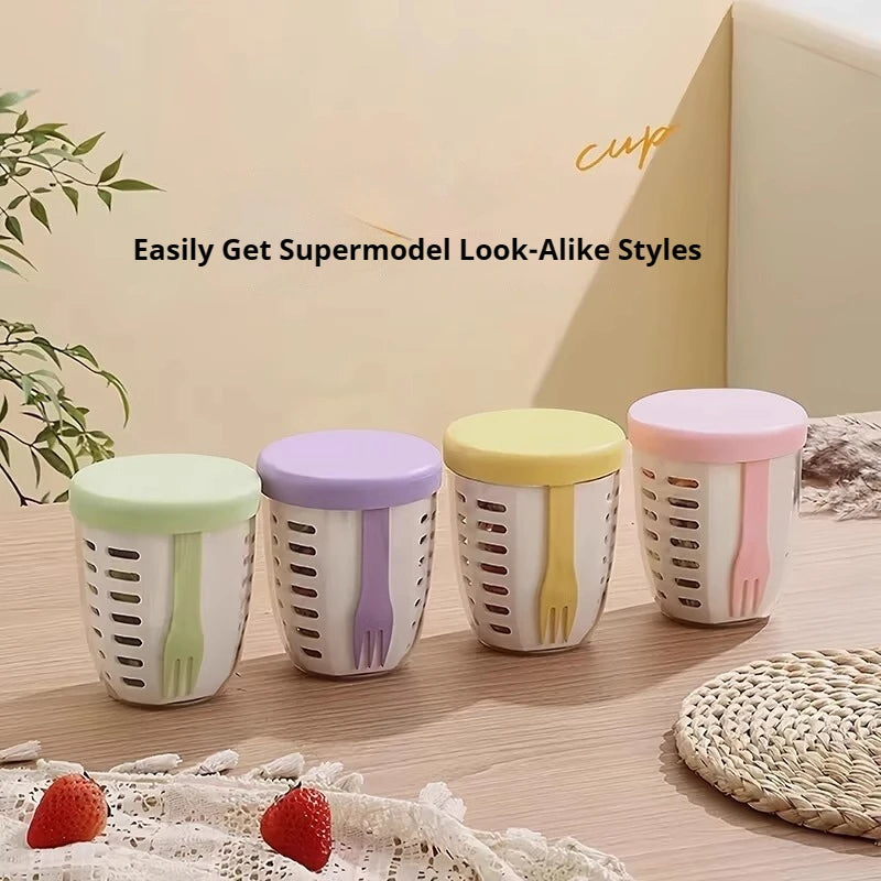 The "Anti-Soggy" Snack Pod: Your 3-in-1 Wash, Store & Go Fruit Vault