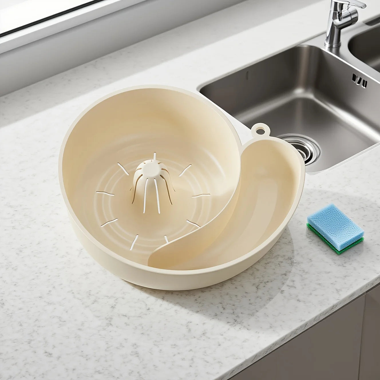 The "Snail-Buddy": Your Sink's Adorable, Self-Draining Sidekick