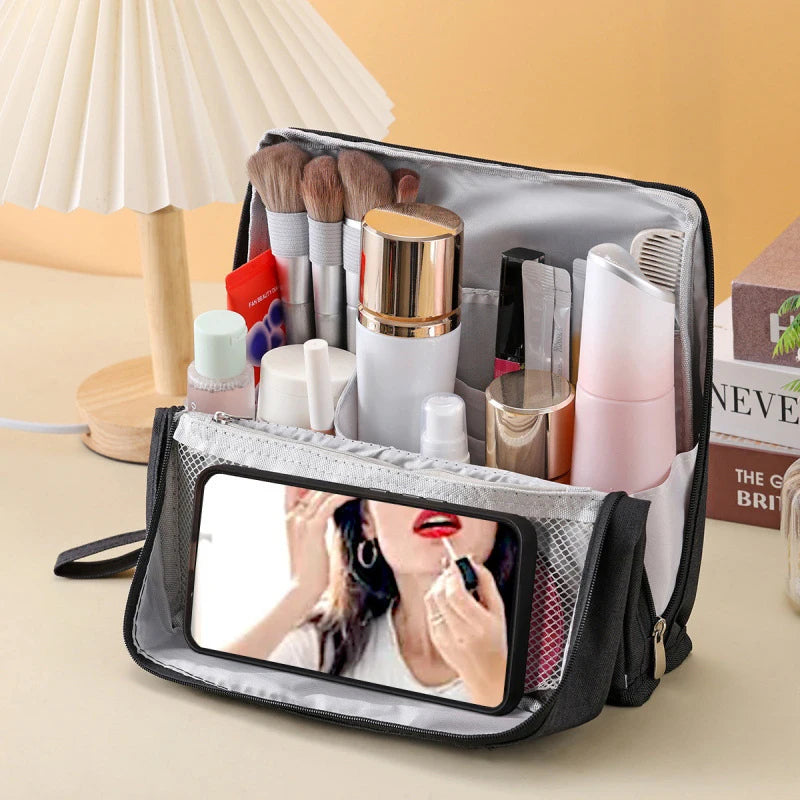 The "Anti-Black Hole" Pop-Up Vanity: Your 5-Second Makeup Bag