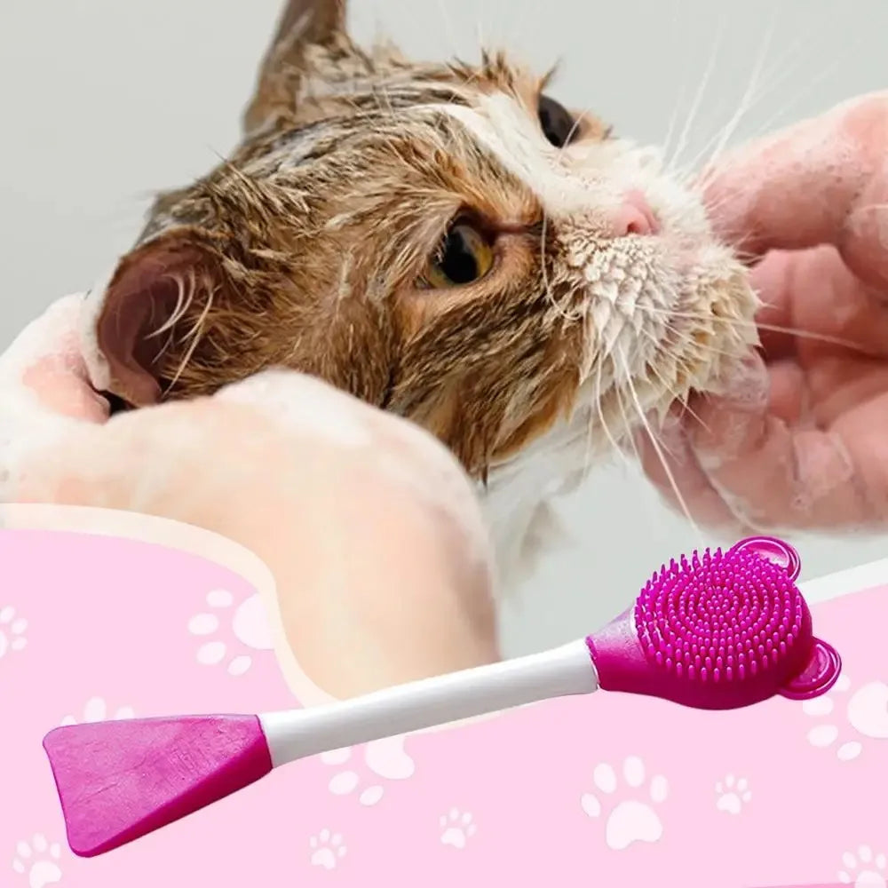 Cat Grooming Silicone Vacuum Cleaner – 5-in-1 Tool