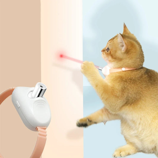 The Zoomie-Matic: Your Cat's Automatic Laser Tag Collar 🚀