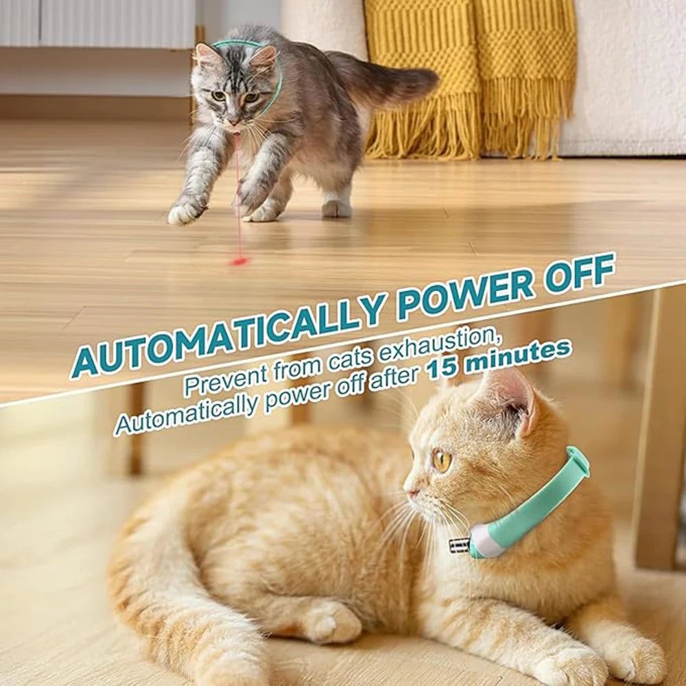 The Zoomie-Matic: Your Cat's Automatic Laser Tag Collar 🚀