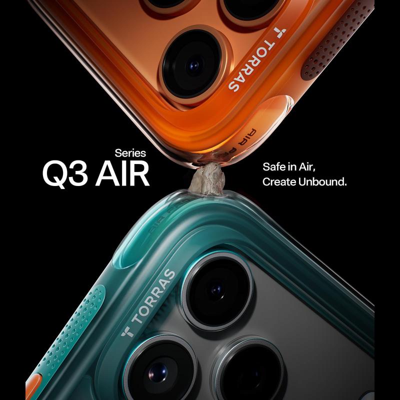 The "Airbag" Armor Case for iPhone 17 Pro Max with 360° Locking Stand